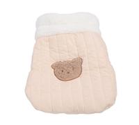 Omquot Sac de Couchage pour Chat, Lit Chaud et Confortable pour Chats et Chatons D'intérieur en Coton PP avec Design Semi-fermé (L)
