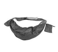 Omquot Sac de Transport Portable et Respirant pour Chien, Confortable pour Les Petits Chiens et Les Chats, Idéal pour Voyager et Marcher (Gris foncé)
