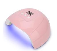 Omquot Sèche-vernis à Ongles UV LED 54W, Machine Puissante de Polymérisation de Gel pour Usage Domestique, 18 Puces Lumineuses, Alimentées par USB (SUNX4)