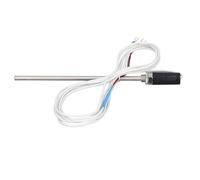 Omquot Sonde de Capteur de Température de Type K Haute sensibilité en Acier Inoxydable pour des Lectures Rapides de Température pour la Production Industrielle 8 Mm X 50 Cm (#2)