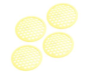Omquot Station D'arrosage Flottante en Mousse EVA Résistante aux Intempéries pour Décoration de Jardin, 4 Pièces Jaune
