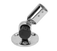 Omquot Support D'antenne Marine en Acier Inoxydable 316, Réglable à 180 Degrés pour Bateaux et Yachts, Durable et Résistant aux Intempéries