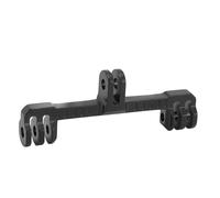 Omquot Support de Caméra à Double extrémité en Alliage D'aluminium Durable, Support de Flash à Double Connecteur pour les Activités de Plein Air et les Créateurs de Contenu