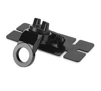 Omquot Support de Montage D'Antenne de Voiture en Acier Inoxydable, Support de Coffre Durable pour Grand Réglage VHF/UHF à 2 Axes pour Antenne Radio Mobile - Installation en Pâte - pour