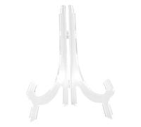 Omquot Support D'horloge en Acrylique Transparent, Présentoir de 25cm de Hauteur pour Horloges Murales de 12 à 14 Pouces, Certificat de Vie Nordique Moderne, Albums Photos