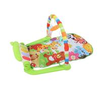 Omquot Tapis d'activité Multifonctionnel et Amusant pour bébé, Piano, Gymnastique, pour Nourrissons, Tapis de Jeu de Fitness Doux, 73x58x40cm (Vert)