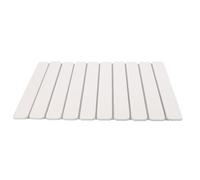 Omquot Tapis de Séchage de Vaisselle en Pierre, Séchage Rapide, pour Comptoir de Cuisine, Gain de Place, Tapis en Diatomite pour un Style de Vie Vert (Blanc)