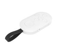 Omquot Télécommande de Téléphone, Bluetooth 4.0 ABS, Mains Libres, USB Type C, Clicker pour Selfie, avec Lanière, pour Tablettes (Blanche)