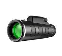 Omquot Télescope Monoculaire HD 10x42, Compact et Léger, pour L'observation des Oiseaux, la Randonnée, Les Voyages, Les Amateurs de Plein Air (Support de téléphone et trépied)
