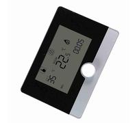Omquot Thermostat programmable Caldaia Hermann Saunier Duval pour Système de Chauffage Mural Noir Blanc (Noir)