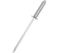 Omquot Tige Ergonomique D'affûtage de Couteaux de Cuisine en Acier Inoxydable pour les Couteaux en Acier Inoxydable (Style 5)