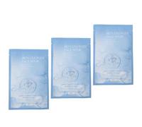 Omquot Trio de Masques Hydratants Bio pour une Peau Nourrie, Pack de 3 Masques Hydratants