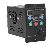 Omquot Variateur de Fréquence avec Télécommande, Onduleur Très Efficace pour Moteurs et Pompes, Conception Compacte 1,1 KW