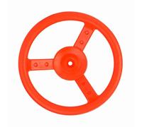 Omquot Volant en Plastique Robuste pour Enfants pour Balançoire - Accessoire D'aire de Jeu Rotatif pour Enfants - Volant D'aire de Jeu pour S'amuser en Plein Air - Options Jaune/Rouge/Bleu, 26,4 Cm