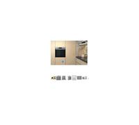 Whirlpool OMR553CR0X 71 L Noir, Acier inoxydable