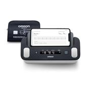 Omron Tensiomètre bras Complete ECG – Cliniquement validé, détection hypertension & FA à domicile