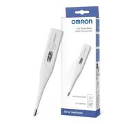 OMRON Eco Temp Basic Digital Thermometre bébé et adultes | Thermometre embout arrondi pour plus de confort. Thermometre simple et fiable