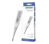 OMRON Flex Temp Smart Thermomètre pour bébé et adultes | Thermomètre précis et rapide en 10 secondes, pointe flexible pour un confort optimal