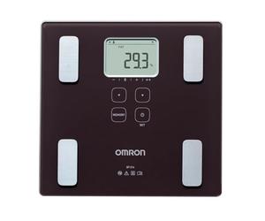 OMRON Healthcare Pèse-personne BF214 avec moniteur de composition corporelle 32.5cm x 4.5cm x 32.5cm