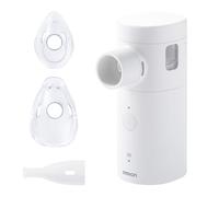 OMRON MicroAir Move Inhalateur Portable Silencieux | Nébulisateur Enfant et Adulte avec 2 Masques et Embout Buccal | Rechargeable USB-C | Soulagement Toux et Rhume