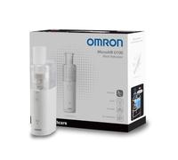 OMRON MicroAir U100 Nébuliseur portable - Inhalateur vraiment silencieux pour adultes/enfants, utilisable dans toutes les positions, alimenté par batterie pour les cas de toux/rhume, d'asthme, de BPCO