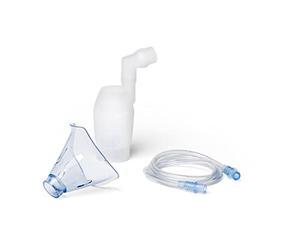 OMRON NEB6020 Remplacement du masque adulte - Kit de remplacement de nebulisateur médical pour OMRON X101 and X102 Total |Kit d'accessoires d’origine pour inhalateur respiratoire
