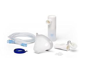 OMRON NEB6034 kit d'accessoires pour X105 Advanced | Kit d'accessoires OMRON avec masque adulte, embout buccal, embout nasal, tuyau à air et filtres à air