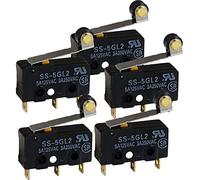 Omron SS5GL2 Lot de 5 microcommutateurs 125 VAC, 5 A