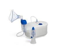 OMRON X102 Total nébuliseur - Inhalateur respiratoire à domicile pour traitement des maladies respiratoires, de l'asthme et du rhume- Nebulisateur médical avec douche nasale pour enfants et adultes