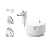 OMRON X105 Advanced Versatile Nebulizer inhalateur pour vos conditions respiratoires telles que le rhume, l'asthme et la bronchite chez les adultes/enfants, y compris des accessoires de haute qualité