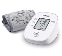 OMRON X2 Basic - Moniteur de tension artérielle automatique, validé cliniquement, avec détection des pulsation cardiaques irrégulières et guide d'enroulement du brassard | Tensiometre Bras