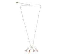 Omsaé Collier à intentions du jour Bonheur & Gratitude argenté