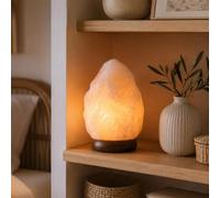 Omsaé Lampe en Cristal de Sel Blanc - Pièce de 2 à 3 kg