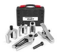 OMT Kit Extracteur De Rotule 5-en-1, Outil Train Avant Et Bras Pitman | Alliage D'Acier Trempé, Démontage De Suspension Et Direction, Pour Véhicules De Tourisme & Utilitaires, Mallette ABS