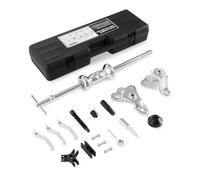 OMT Marteau À Inertie 15 Pièces, Kit d'Arrache Moyeu Avec Masse De 2,3 kg | Alliage D'Acier Et Cr-V Robuste, Extraction De Roulement & Poulie, Mâchoires Internes/Externes, Pour Garage Auto