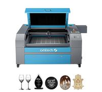 OMTech Graveur Laser CO2 90W 500x700 mm, Machine de Gravure au Laser avec Panneau de Contrôle Numérique et Roulettes, Graver sur Bois Verre Acrylique