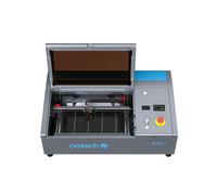 OMTech K40+ Graveur Laser CO2 40W 200x300mm Machine à Graver Laser Compatible avec LightBurn Tête Laser Ajustable Air Assist pour Bois Verre