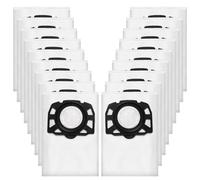 Omtofo 18 Pièces KFI 487 Sacs Aspirateur pour Kärcher WD4 WD5 WD6 WD5 P WD6 P MV4 MV5 MV6, Sacs Non-Tissés Résistants, pour Kärcher 2.863-006.0, Sacs Filtrants pour Aspirateur Humide et Sec