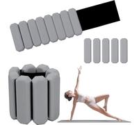 Omtofo Poids de Poignet réglables Poids de Cheville lot de 2, 1 lb chacun, pour Exercice Marche Jogging Yoga aérobic Pilates Bracelet de Poids Bracelet de Remise en Forme