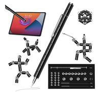 Omtofo Stylo Magnetique, Fidget Pen Multifonctionnel, Gadget Insolite Utile, Soulager le Stress, Stimuler la Créativité, Stylo Anti Stres Pour Hommes, Cadeaux Pour Hommes, Femmes ou Adolescent