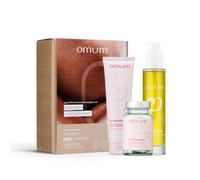 OMUM - Coffret Solution Vergetures - 1 huile vergeture La Surdouée, 1 crème prévention vergeture La Surdouée OFFERTE, 1 complément élasticité & hydratation La Surdouée - Soin anti vergetures grossesse