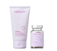 OMUM - Duo In&Out Confort Intime - L'Intime gel & L'Intime complément alimentaire - Nettoie, apaise et apporte équilibre vaginal - Flores fragiles et sensibles des femmes enceintes - Vegan