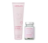 OMUM - Duo In&Out Vergetures - La Surdouée huile + La Surdouée complément alimentaire - Traitement vergetures, peau souple et élastique - Pour les futures mamans et femmes allaitantes - Vegan