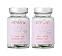 OMUM - La Surdouée - Complément Alimentaire au collagène marin - Elasticité, hydratation beauté de la peau - Compatible grossesse et allaitement, sans gluten ni gélatine - 60 gélules 1 mois de cure