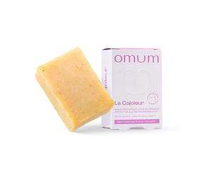 OMUM - Le Cajoleur - Savon surgras solide ultra nourrissant - Lave sans assécher corps et visage - Idéal pour toute la famille - Savon solide - 100 g