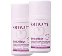 Omum Le Délicat Déodorant Peaux Sensibles 24H Bio Roll-On 50ml Promo 1+1 Gratuit
