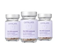 OMUM - Ma Ménopause - Complément alimentaire préménopause, bouffées de chaleur et brouillard mental - Aide à améliorer le bien-être global - Vegan - 42 gélules pour 21 jours de cure