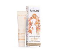 Omum Crème solaire visage SPF50 teintée Joli Teint (Sable) 40 ml – Vegan