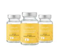 OMUM - Mon Coup de Boost Complément Alimentaire - Fatigue Immunité Booster énergie vitalité, renforcer les défenses immunitaires - Compatible grossesse allaitement - Vegan - 60 gélules 1 mois de cure