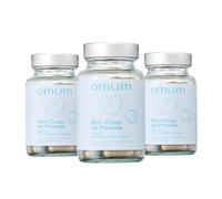 OMUM - Mon Coup de Pousse Complément Alimentaire - Pousse & renfort de la fibre capillaire, anti-chute - Compatible allaitement - 60 gélules pour 1 mois de cure